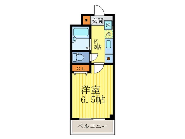 カーサブリーゼの物件間取画像